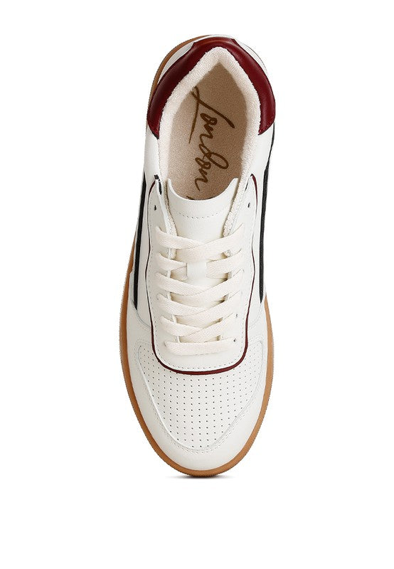 Kyniska Faux Leather Everyday Sneakers