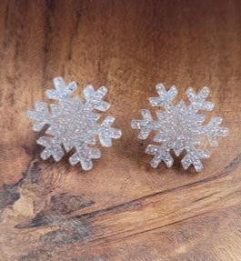 Snowflake Studs