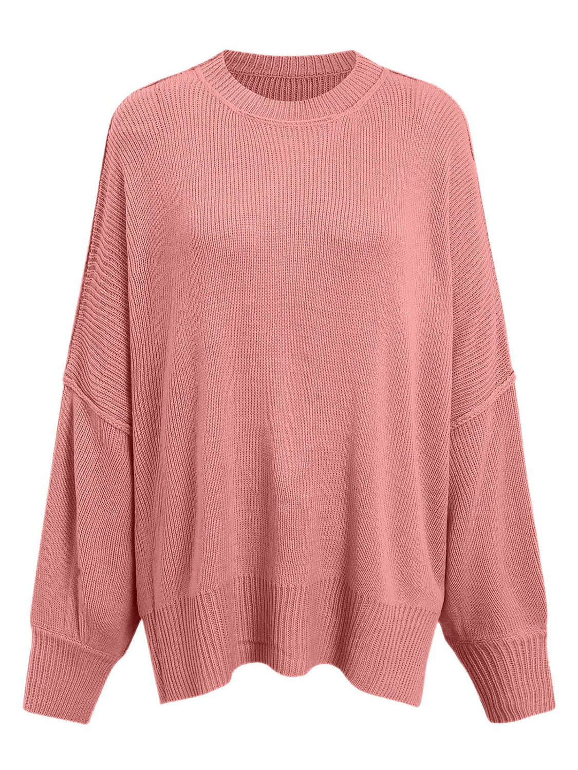 Round Neck Long Sleeve Sweater